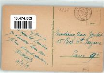 65795 W6234 Hattersheim am Main 1919 - Kirche Kinder Geschäft Kanone Gruss