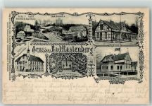 99636 O5235 Rastenberg 1908 - Villa Haselburg Hotel Rastenberg Barbarossa-Felsensaal Jagdhaus