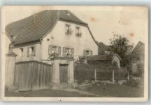 97478 W8729 Steinsfeld Gebrauchsspuren Wohnhaus Ort handschriftlich