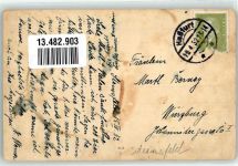 97478 W8729 Steinsfeld Gebrauchsspuren Wohnhaus Ort handschriftlich