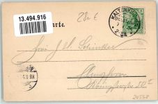 24568 W2358 Kaltenkirchen , Holst 1904 - Gasthaus Stadt Hamburg Ort lt. Stempel