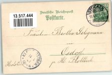 30159 W3000 Linden 1901 Lithographie Neuer Markt Marktbrunnen Rathaus