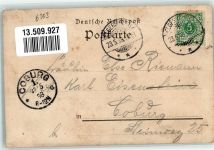 98716 O6303 Elgersburg 1898 Lithographie Gasthaus Mönchhof Hirsche