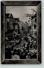 06217 O4200 Merseburg Prägedruck Kinderfest Passepartoutkarte