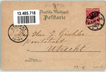 33829 W4807 Cleve 1897 Lithographie Schloss Moyland Schwanenburg Aussichtsturm Amphitheater