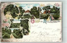 27305 W2814 Heiligenberg , Kr Grafsch Hoya 1900 Lithographie Forsthaus