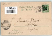 01778 O8246 Lauenstein 1898 Lithographie Vorläufer Lauenstein