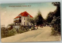 01896 O8514 Pulsnitz 1916 Foto AK Gasthaus Waldhaus