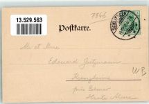 79418 W7846 Schliengen 1902 Foto AK Gasthaus zur Krone