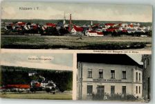 61381 W6382 Köppern , Taunus 1918 Foto AK Psychiatrie Gasthaus Homburger Hof
