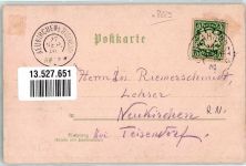 83410 W8229 Laufen , Salzach 1900 Lithographie Stadtplatz Kapuziner Kloster