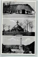 24988 W2391 Oeversee - Hansens Gasthaus Histor. Krug Österreich Denkmal Dänisches Denkmal