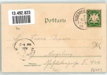 82383 W8126 Hohenpeißenberg 1900 Lithographie Bayerische Tracht Zugspitze Edelweiß