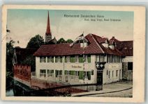 23843 W2060 Bad Oldesloe 1911 - Gasthaus Deutsches Haus