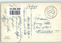 50667 W5000 Köln Kalk 802 - WK II Hauptstraße Hakenkreuzfahnen Straßenbahn