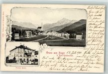 83454 W8233 Anger b Bad Reichenhall 1902 - Pension Reiter