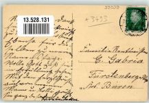 33039 W3493 Nieheim Foto AK Postamt Kreissparkasse Boscheburgsraße