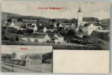 4085 Waldkirchen - Bahnhof Eisenbahn