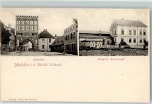 17139 O2040 Malchin - Steintor Gasthaus Hübner