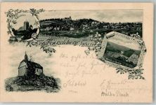 94259 W8378 Kirchberg i. Wald 1898 - Pfarrkirche St. Godehard Amthof Kapelle