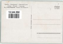 56379 W5409 Obernhof , Lahn Foto AK Gasthaus "Goetheberg" Emailleschild