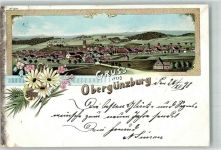 87634 W8953 Obergünzburg 1898 Lithographie