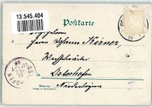 87634 W8953 Obergünzburg 1898 Lithographie