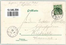 65343 W6228 Erbach , Rheingau 1900 Lithographie Schloß Reinhartshausen Gasthaus zum Engel Macrobrunnen