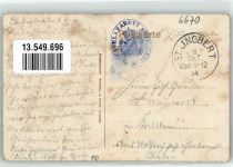 66386 W6670 St. Ingbert 1914 - Ludwigsschulhaus Reserve-Lazarett St. Ingbert