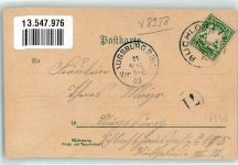 86807 W8938 Buchloe 1902 Lithographie Buchloer Straßen