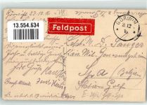 79733 W7883 Görwihl 1916 - Gasthaus Badischer Hof Feldpost