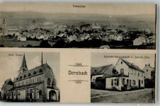 56428 W5434 Dernbach b Montabaur - Kath. Kirche Gemischt-Warengeschäft Jösch
