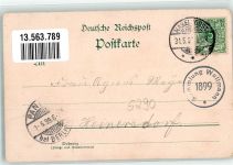 10115 W1000 Tegel 1899 Lithographie Saatwinkel Gasthaus Blumshof Sammliung Wollmann