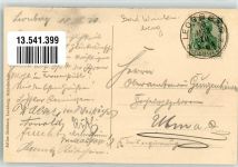 71229 W7250 Leonberg , Württ 1910 Passepartout Stadtkirche Rathaus Landtagsgebäude