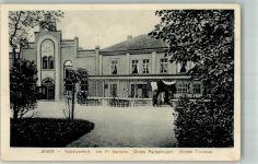 26441 W2942 Jever 1916 Foto AK Gasthaus Schützenhof Jever Park