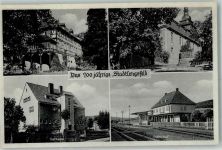 36404 O6220 Stadtlengsfeld - Schloß Rathaus Bahnhof An der Kirche