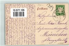 W8901 Gablingen Hasenbrauerei Augsburg Schloss Kirche Brauerei 1910