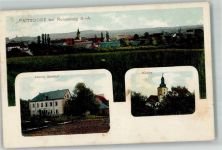 07580 O6501 Paitzdorf 1912 - Gasthaus Hahn Dorfkirche