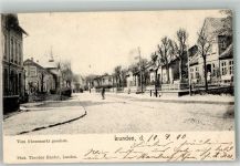 25774 W2247 Lunden , Holst 1900 - Dorfstraße vom Gänsemarkt aus gesehen