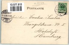 25774 W2247 Lunden , Holst 1900 - Dorfstraße vom Gänsemarkt aus gesehen