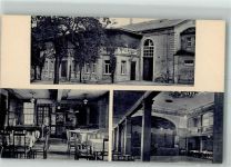 04539 O7222 Groitzsch b Pegau Foto AK Gasthaus Neues Schützenhaus Gaststube Saal