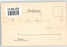 73430 W7080 Aalen , Württ Lithographie Schubart-Denkmal Neujahres- Karte
