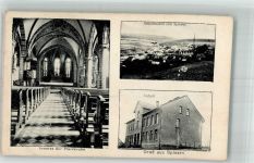 66583 W6683 Spiesen - Pfarrkirche Innenansicht Schulhaus