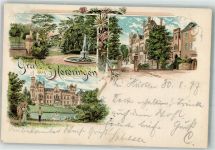 59755 W5760 Herdringen 1897 Lithographie
