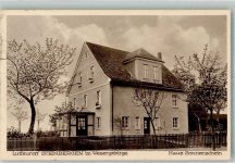 31737 W3262 Steinbergen , Wesergeb - Pension Haus Sonnenschein Bahnpost