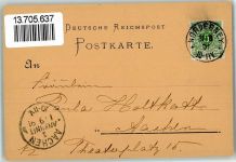 W2982 Norderney Vorläufer 1891 BOAKC