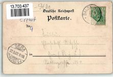 99706 O5401 Oberspier 1902 BOAKC Hirschwiese Hauptstraße Kirchstraße Schäfer Schafe Lithographie