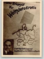 Wien 1. Bezirk, Innere Stadt Großausstellung 1943 SST Wien-Messepalast Ausstellung 1918 So teilt dieser Jude Europa auf Propaganda WK II BOAKC
