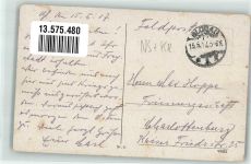 Glogau Glogow 1917 Foto AK Hohenzollernstrasse Feldpost WK I