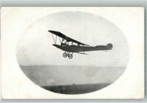 W7030 Böblingen Zettel Rückseite lose beiliegend Flugtag 1916 BOAKC